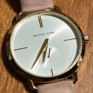 Michael Kors Portia Pink Leather Women’s Watch MK2659